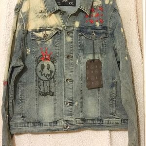 Rutherford brand men's jean jacket